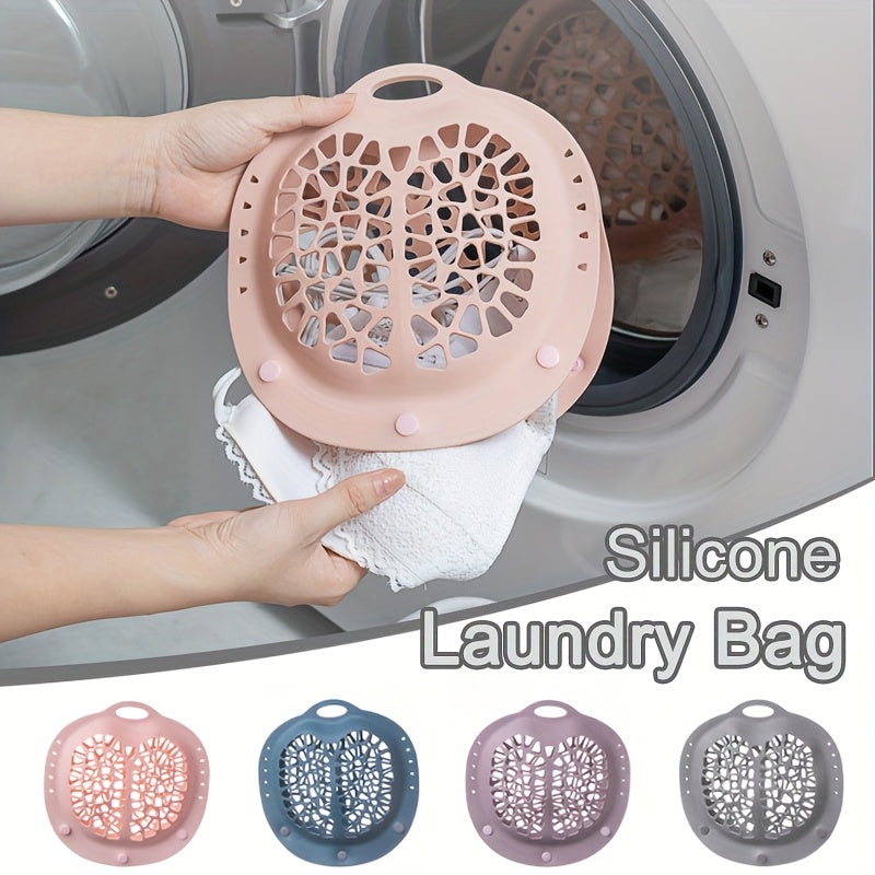 Bra Laundry Bag Washing Machine Anti Deformation Bra Protective Bag Silicone Laundry Bag Underwear Washing Care Bag Drying Bag, Laundry Bags
