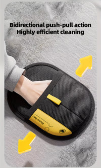 Two Household Hair Removal Brushes, a Pet Hair Removal Tool, Static Electricity Hair Removal Gloves, Reusable, Convenient And Quick, Suitable for Various Environments.