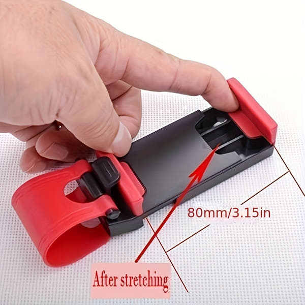 Universal Car Phone Holder, Plastic Steering Wheel Mount, Mobile-Phone Stand Support, Bike Clip Mount, Durable and Easy to Use